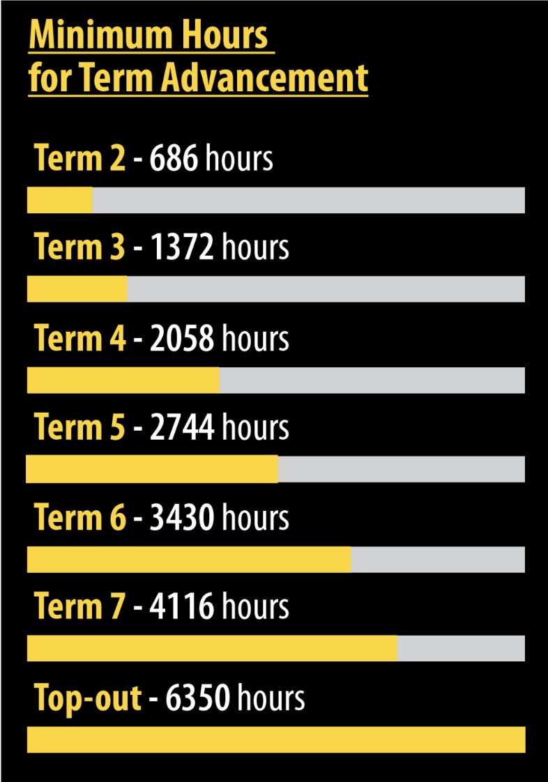 Minimum Hours for Term Advancement